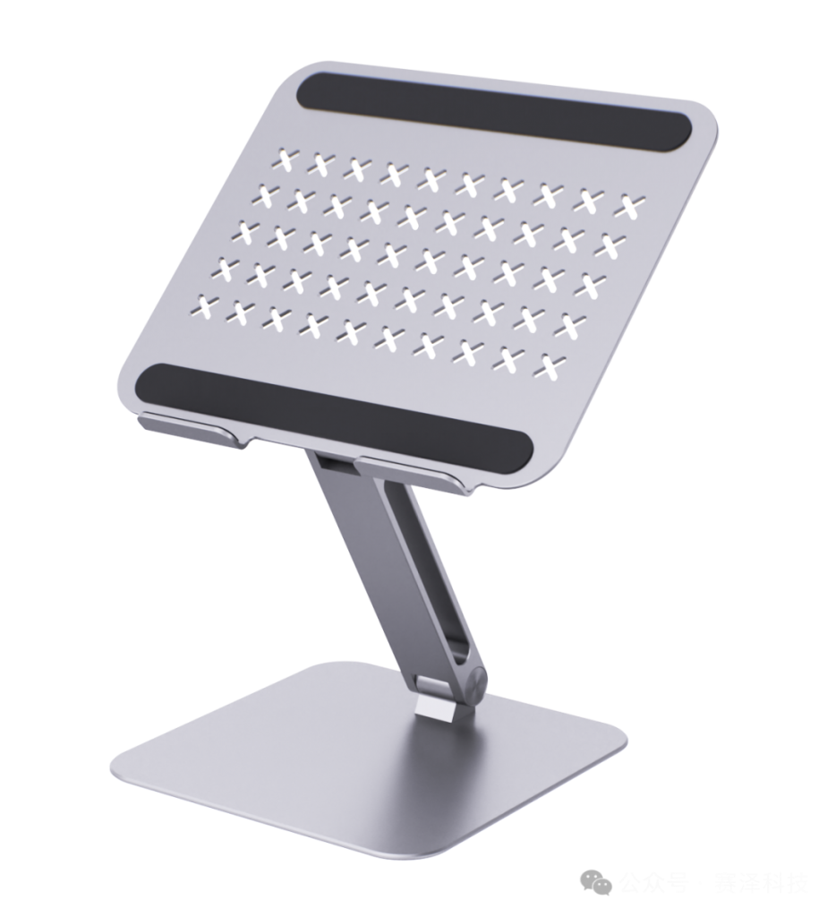 SE-SC34-3 Aluminum Rotating & Foldable Laptop Stand – 360° Rotation, Ergonomic Comfort for Long Hours of Work