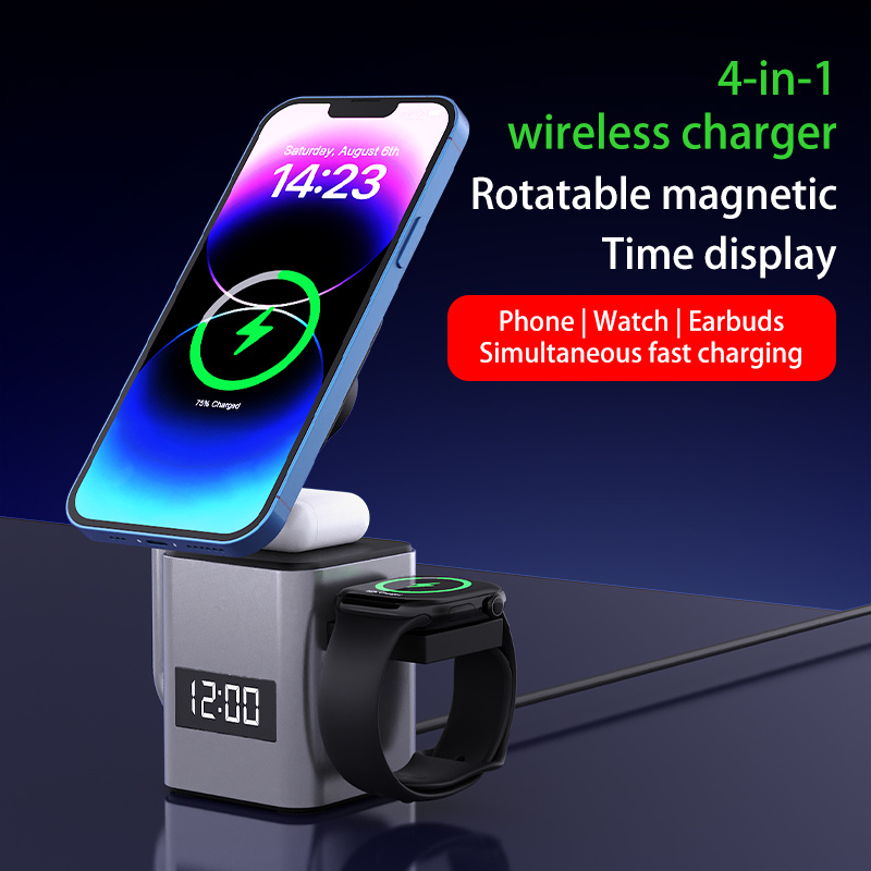 SENZANS P81 4-in-1 Magnetic Wireless Charging Stand Review: One Stand Replaces Four – The Ultimate Answer for a Clean Desk