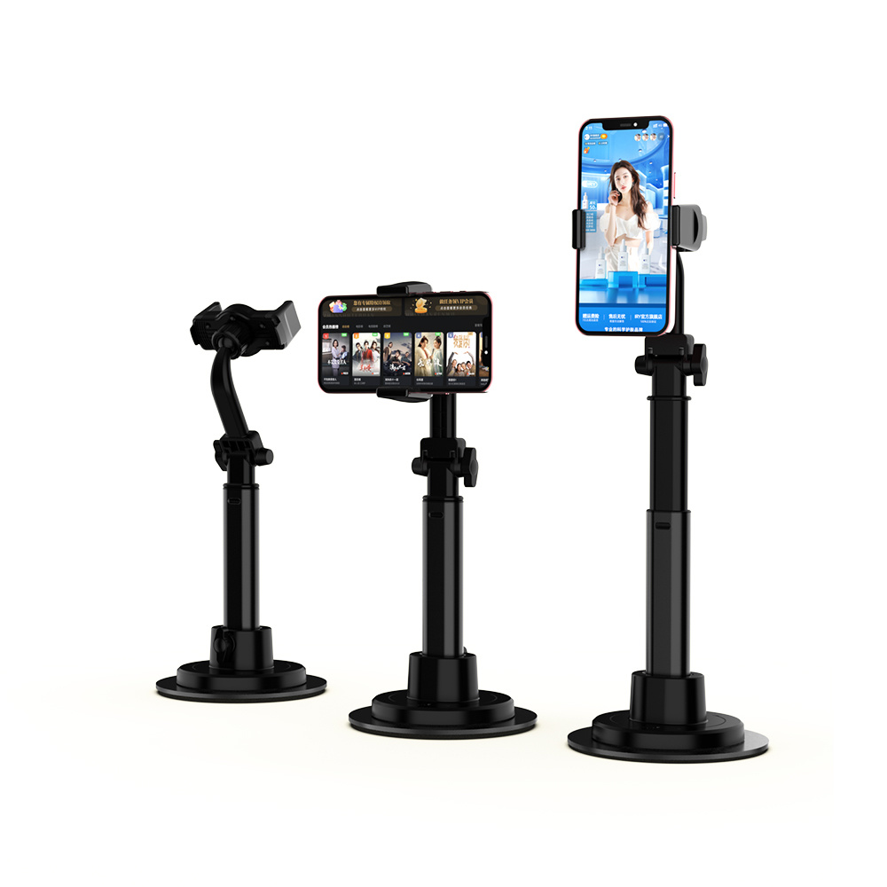 T13-3 Rotating Phone Stand for Live Streaming – 360° Free Adjustment, Stable Support for Content Creators